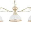 Lampa Wisząca XSARA Patyna Biały Szklane Klosze 3xE27 * Jupiter Hot