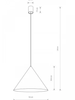 Lampa wisząca ZENITH L ceglasta 1xGU10 * Nowodvorski Discount