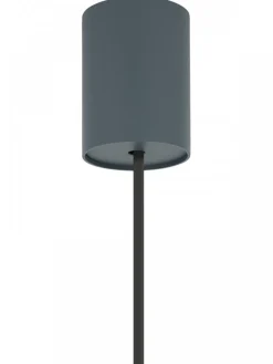 Lampa wisząca ZENITH M szary błękit 1xGU10 * Nowodvorski Best