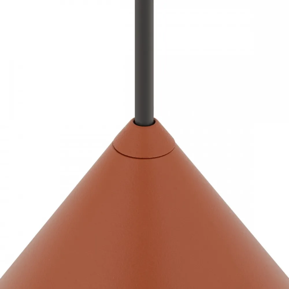 Lampa wisząca ZENITH S ceglasta 1xGU10 * Nowodvorski Online