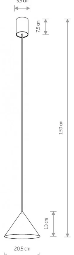 Lampa Wisząca ZENITH S Kremowy 1xGU10 ES111 20,5cm * Nowodvorski Hot