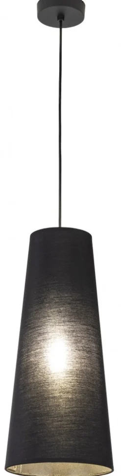 Lampa Wisząca ZING Czarny Abażur 1xE27 20cm * TK Lighting Best