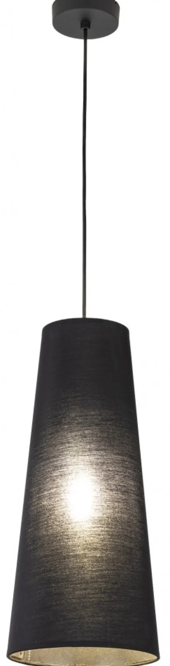 Lampa Wisząca ZING Czarny Abażur 1xE27 20cm * TK Lighting Best