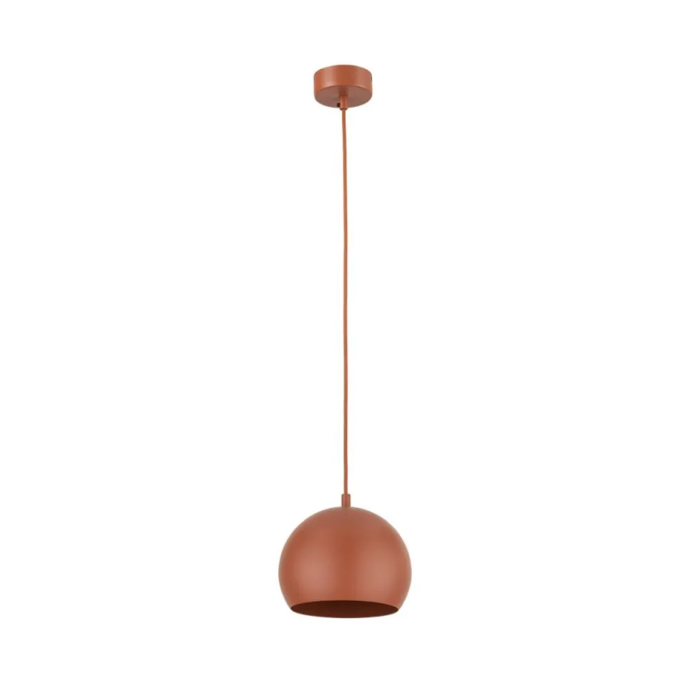 Lampa wisząca ZOE S ceglasta 1xE27 * TK Lighting New