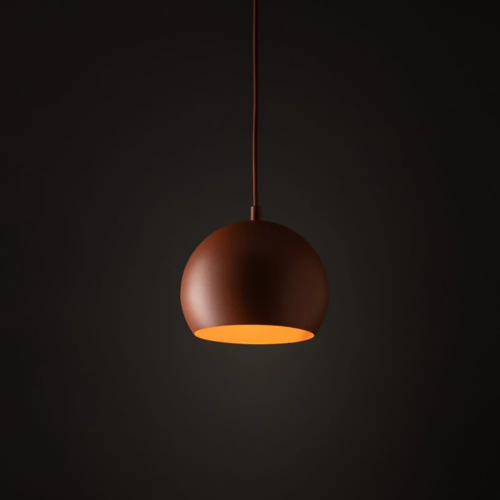 Lampa wisząca ZOE S ceglasta 1xE27 * TK Lighting New