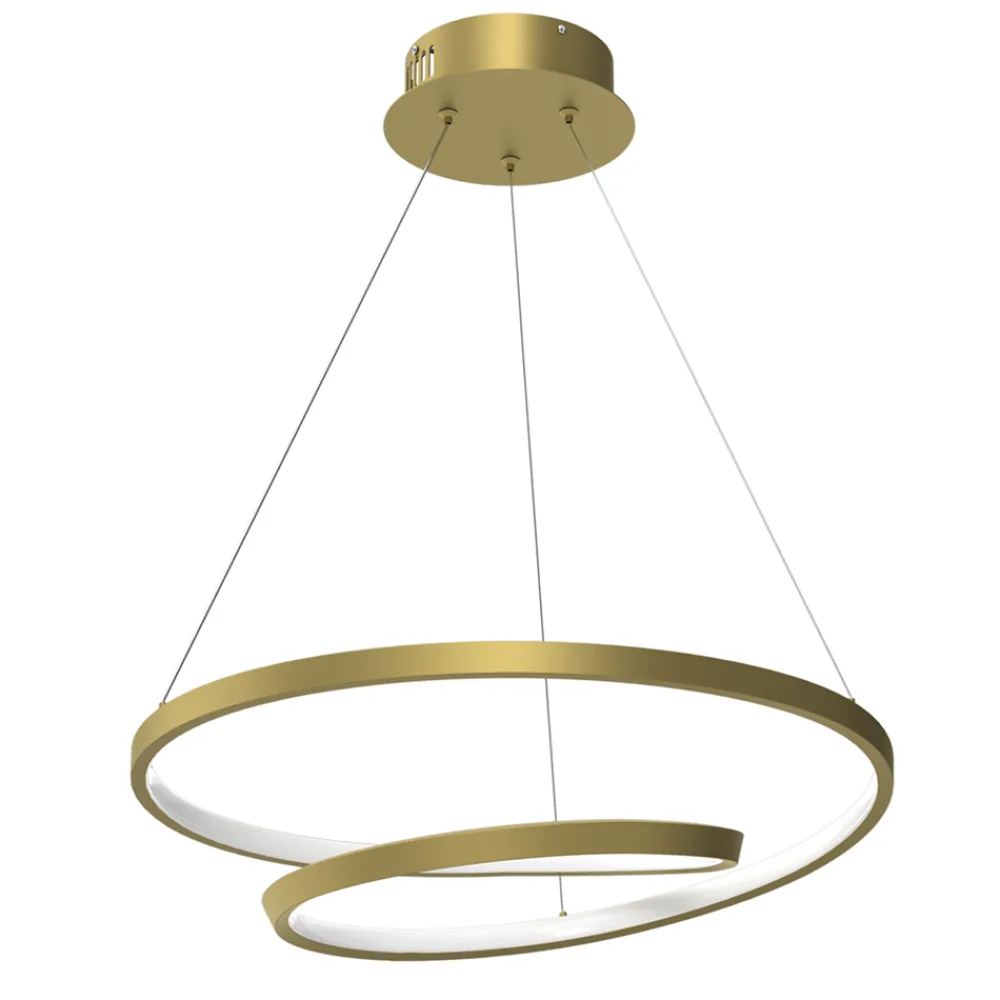 Lampa wisząca złota Lucero 48W LED * Eko-light Hot