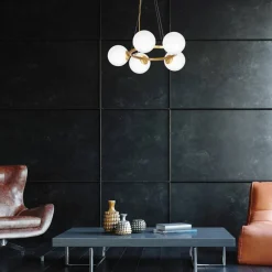 Lampa wisząca złota VIENNA 5xE14 * Eko-light Clearance