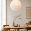Lampion papierowy Biały