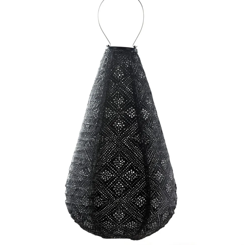 Lampion solarny Drop 28 Dark Grey