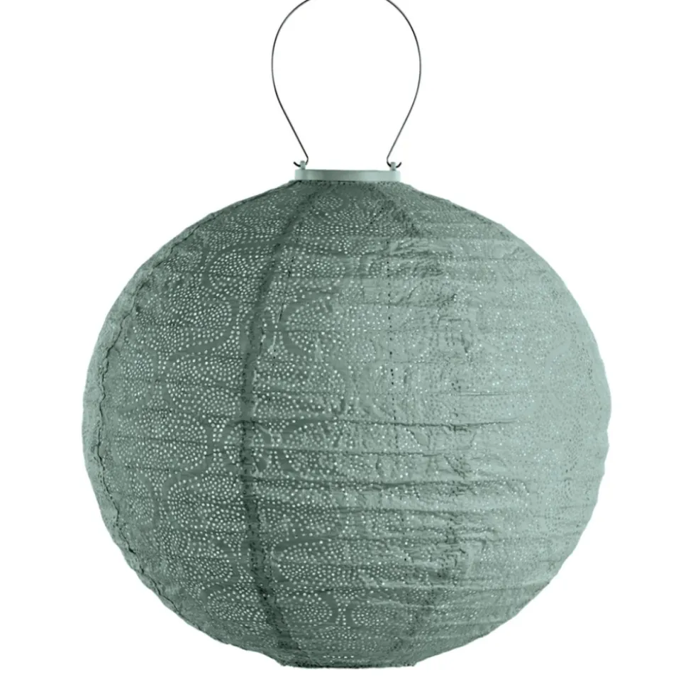Lampion solarny Round 40 Sage Green