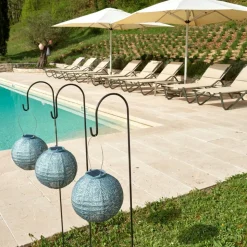 Lampion solarny Round 40 Sage Green
