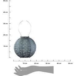 Lampion solarny Round 20 Grey Blue * Lumiz Sale