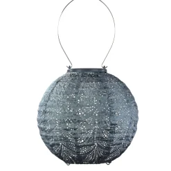 Lampion solarny Round 20 Grey Blue * Lumiz Sale