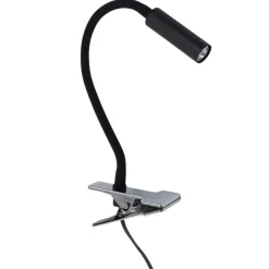 Lampka biurkowa LAGOS czarna 1xG9 na klips
