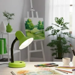 Lampka biurkowa Mentor Zielony 1xE27
