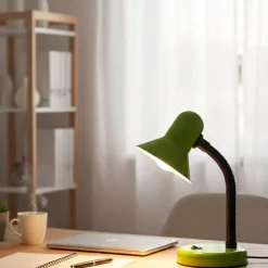 Lampka biurkowa Mentor Zielony 1xE27