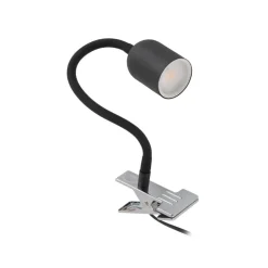 Lampka biurkowa TOP czarna 1xGU10 na klips