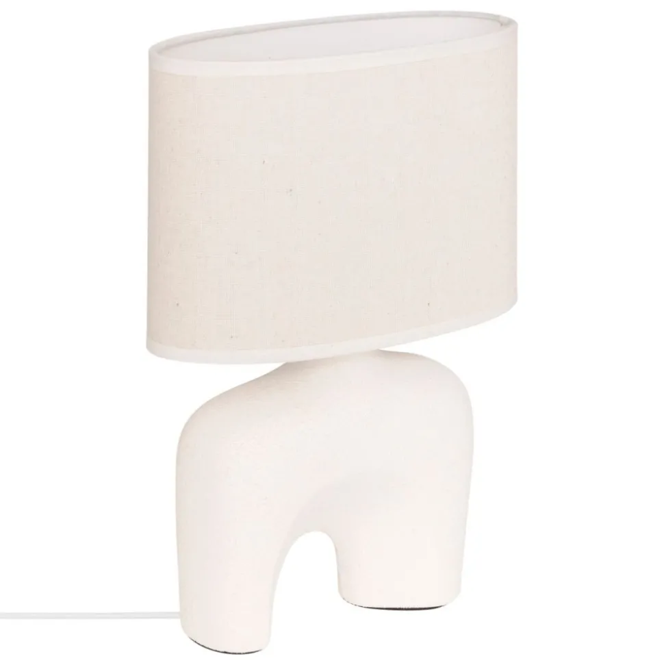 Lampka nocna 31,5 cm biała Gaby