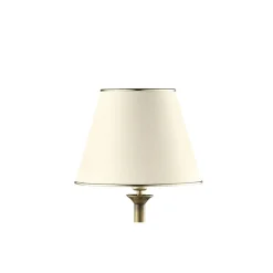 Lampka Nocna CLASSIC Patyna Ecru Abażur 1xE27 44cm