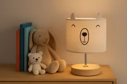 Lampka nocna dla dzieci beż MIŚ