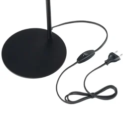 Lampka Nocna LOGAN Czarny 1xGU10 40cm