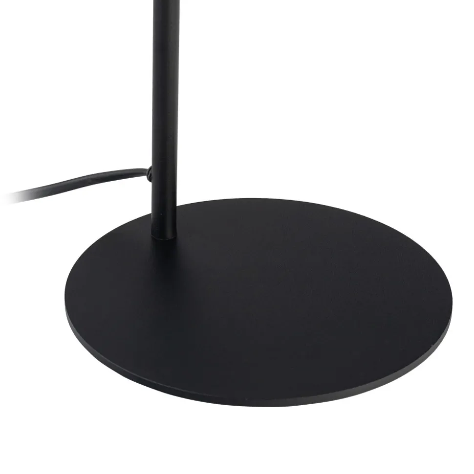 Lampka Nocna LOGAN Czarny 1xGU10 40cm