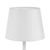Lampka Nocna MAJA Biały Abażur 36cm