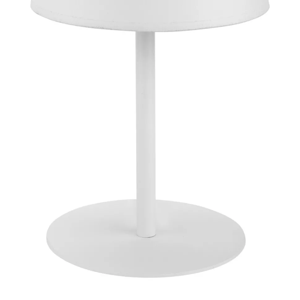 Lampka Nocna MAJA Biały Abażur 36cm