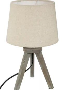 Lampka nocna na trójnogu Aria Beige