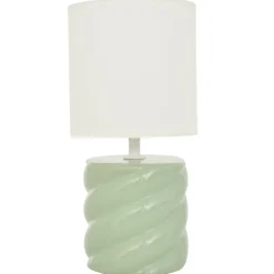 Lampka nocna Noly 27 cm zielona