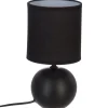 Lampka nocna Timeo czarna 25 cm