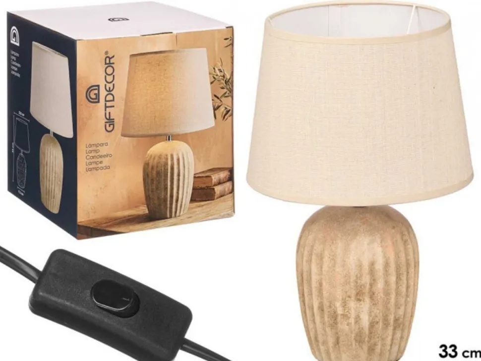 Lampka nocna vintage BOHO 33 cm