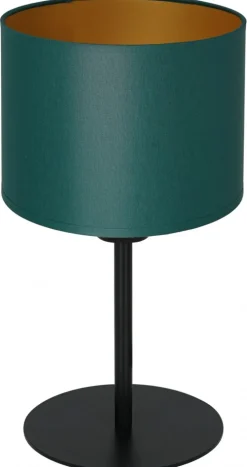 Lampka Stołowa ARDEN Zielony Złoty Abażur 1xE27 34cm