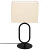 Lampka stołowa czarna Alec 52 cm