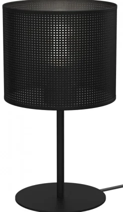 Lampka Stołowa LOFT SHADE Czarny Klosz z Tworzywa 1xE27 34cm