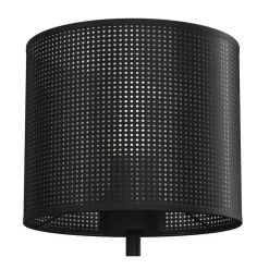 Lampka Stołowa LOFT SHADE Czarny Klosz z Tworzywa 1xE27 34cm