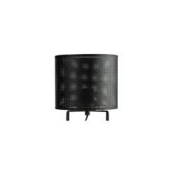 Lampka Stołowa LOFT SHADE Czarny Klosz z Tworzywa 1xE27 31cm