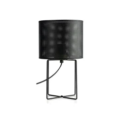 Lampka Stołowa LOFT SHADE Czarny Klosz z Tworzywa 1xE27 31cm
