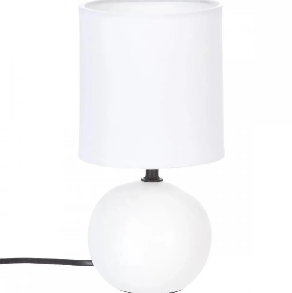 Lampka stołowa Timeo Biała Matowa 25 cm