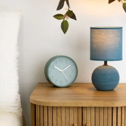 Lampka stołowa Timeo niebieska 25 cm