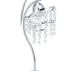 Lampka stołowa z kryształkami Crystal VIII 1xE27