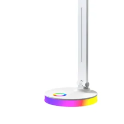 Lampka Biurkowa Bruno White 5W LED RGB * Eko-light New
