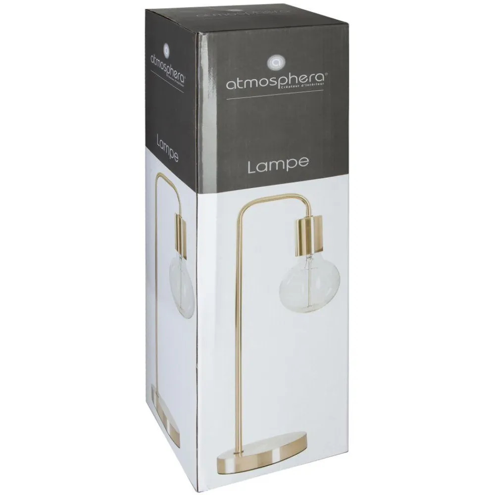 Lampka biurkowa Keli złota 45 cm * Atmosphera Discount