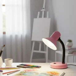 Lampka biurkowa Mentor Róż 1xE27 * Eko-light Best