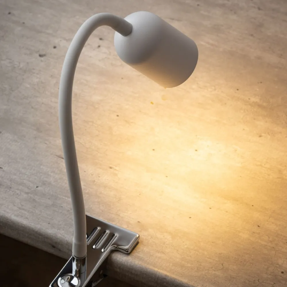 Lampka biurkowa TOP biała 1xGU10 na klips * TK Lighting Online