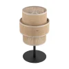 Lampka Nocna CALISTO Juta Abażur 1xE27 38cm * TK Lighting Best