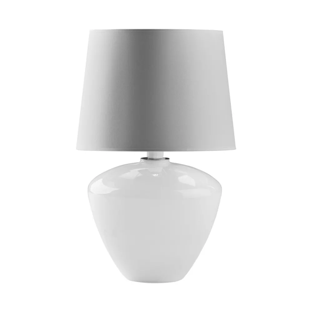 Lampka Nocna FIORD Biały Abażur62cm * TK Lighting Online