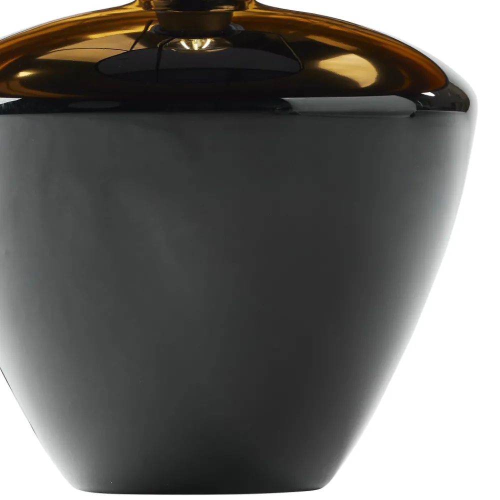 Lampka Nocna FIORD Czarny Abażur 62cm * TK Lighting Sale