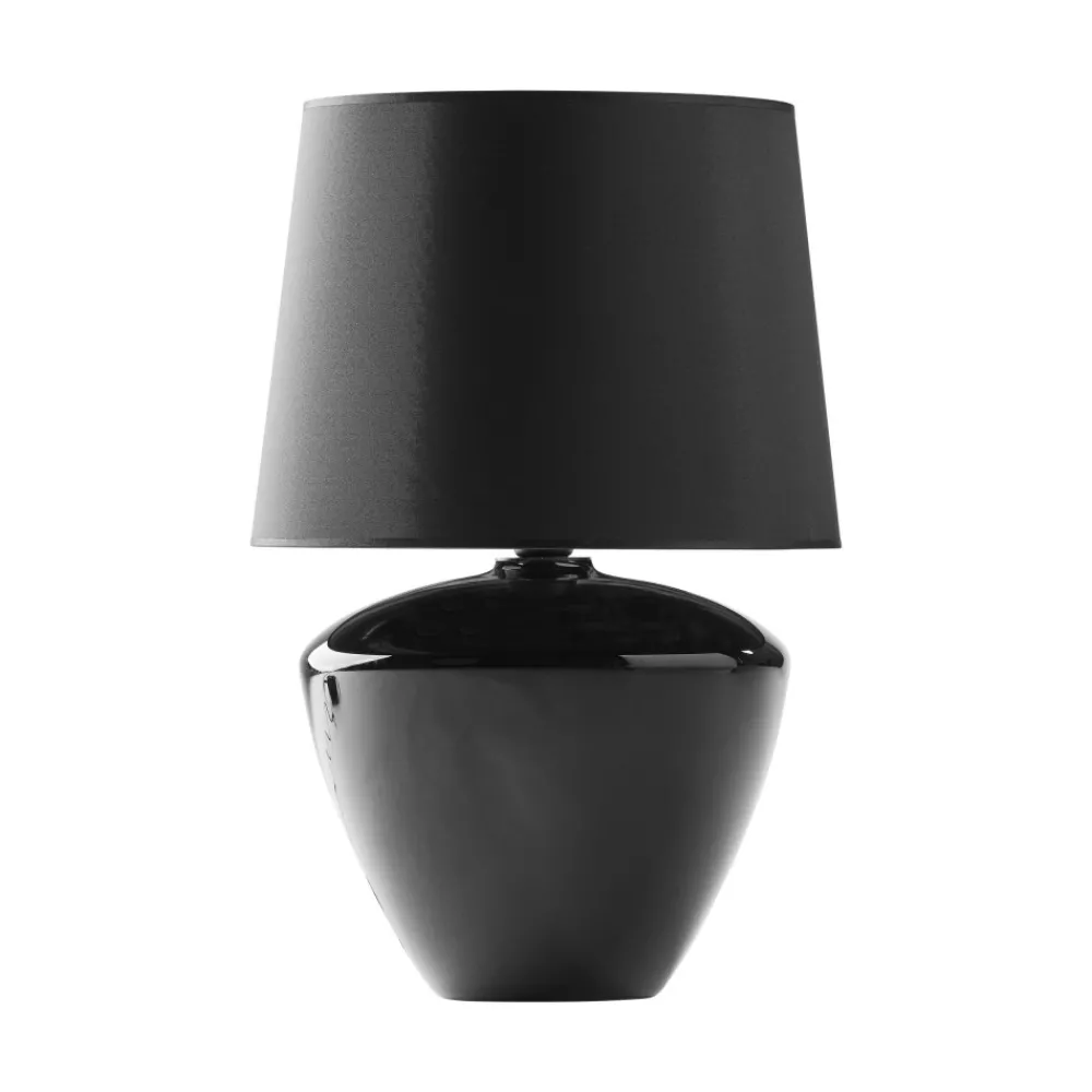 Lampka Nocna FIORD Czarny Abażur 62cm * TK Lighting Sale