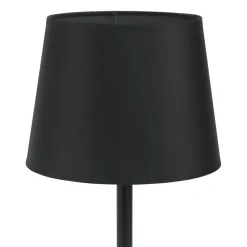 Lampka Nocna MAJA Czarny Abażur 36cm * TK Lighting Clearance